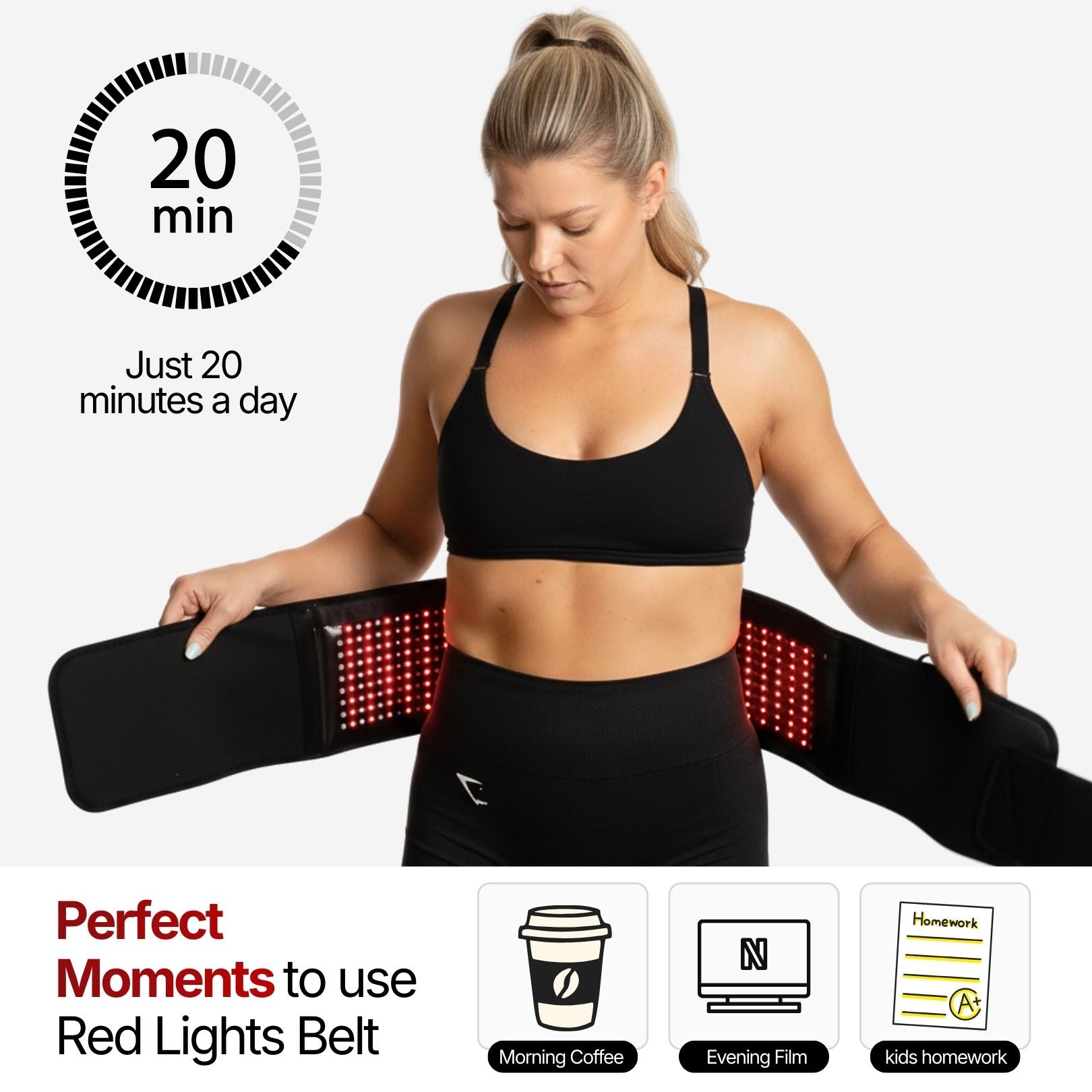 Photera Longevity - Red Light Therapy Belt